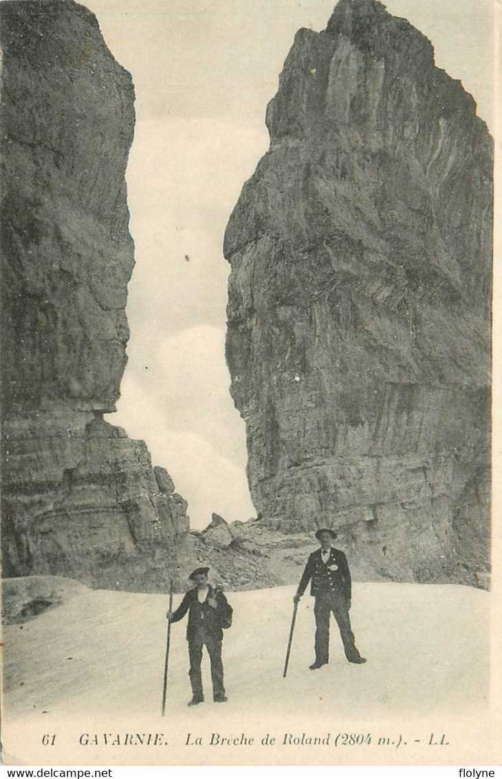 Gavarnie - La Brèche De Roland - Alpinistes Alpinisme - Gavarnie