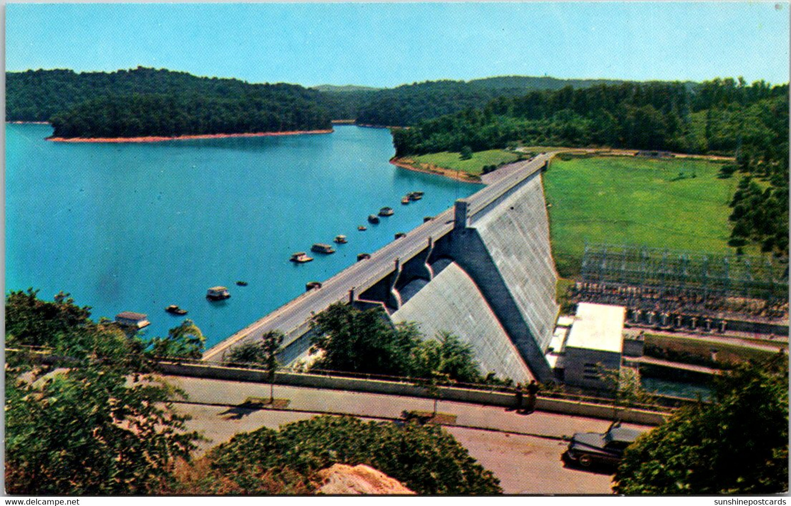 Tennessee Norris Dam On The Clinch River - Smokey Mountains