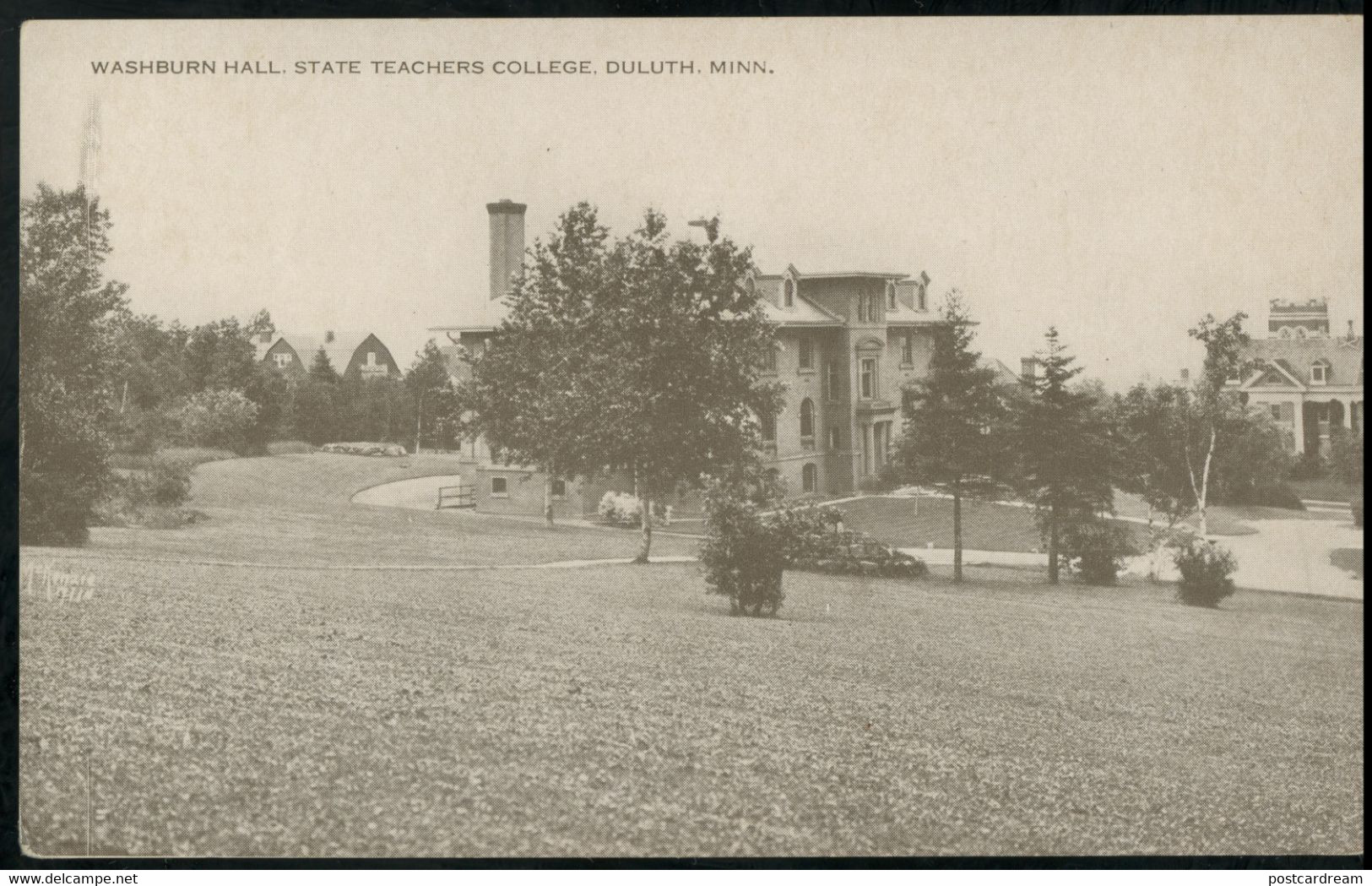 Dulluth MN Washington Hall Teachers College Postcard C1910 - Duluth