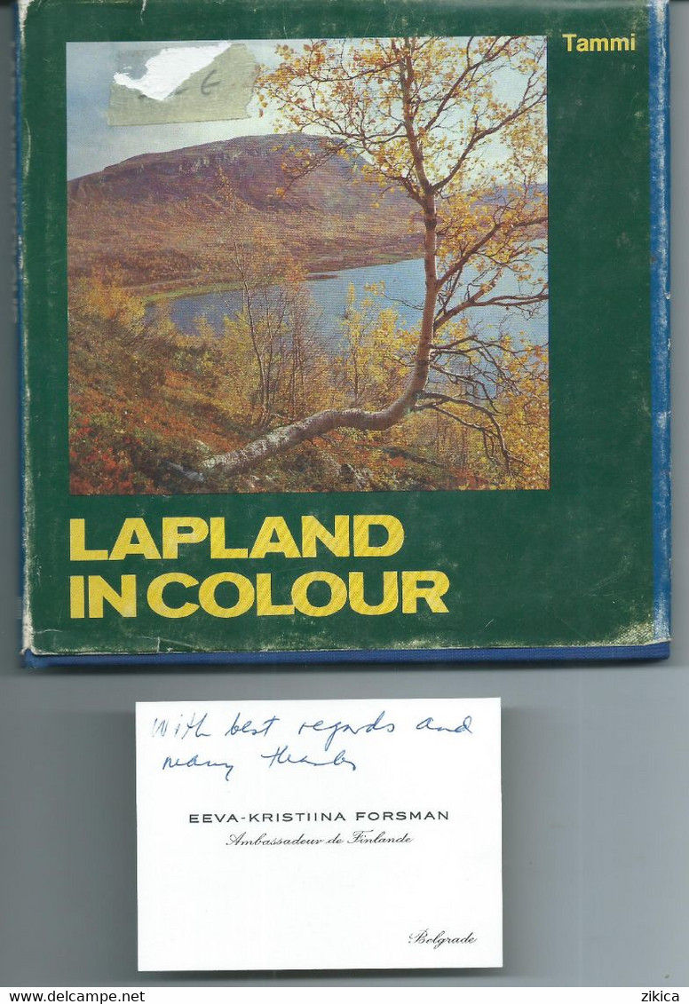 Finland / Finlande Book - Lapland In Color ( Size 17cm / 17cm ) 0.200 Kg , Nice 48 Pages Color Photography,66 Pages - Fotografie