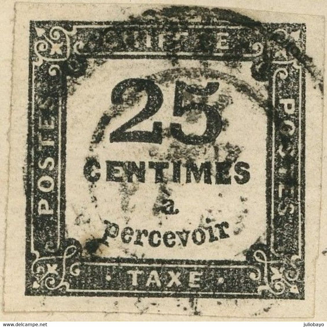 13 Decembre 1878 Taxe N°5 TTB Luxe Sur Lettre De Bordeaux - 1960-.... Covers & Documents