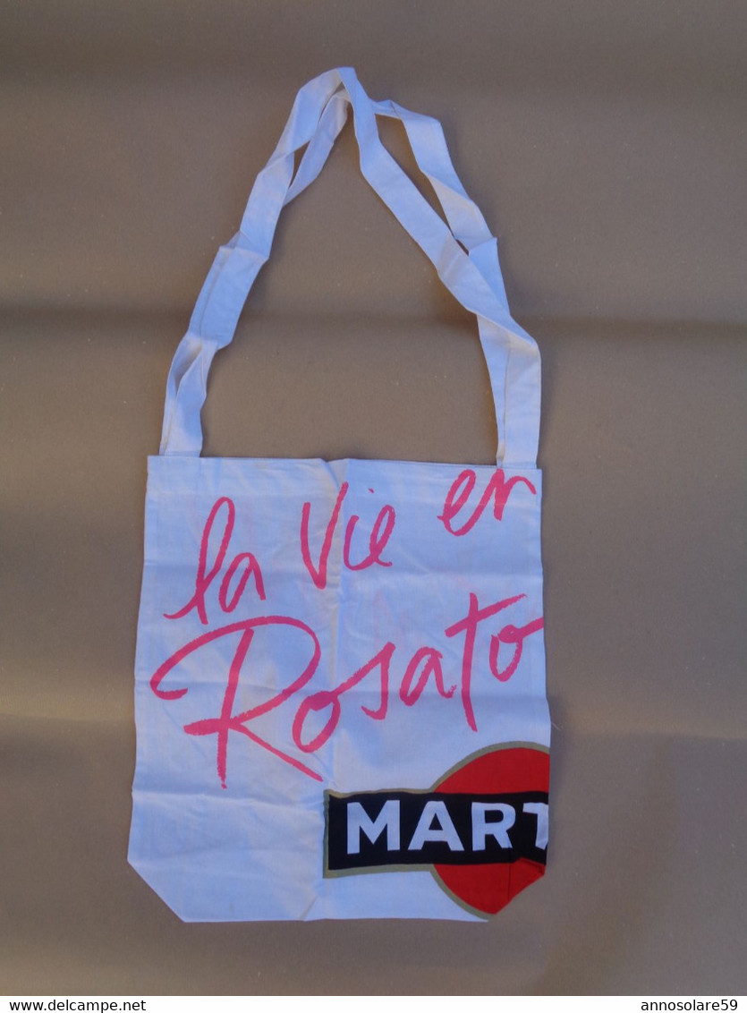 BORSA A TRACOLLO PUBBLICITARIA DELLA *MARTINI* - 40X35 Cm. CIRCA - LEGGI - Bolsos