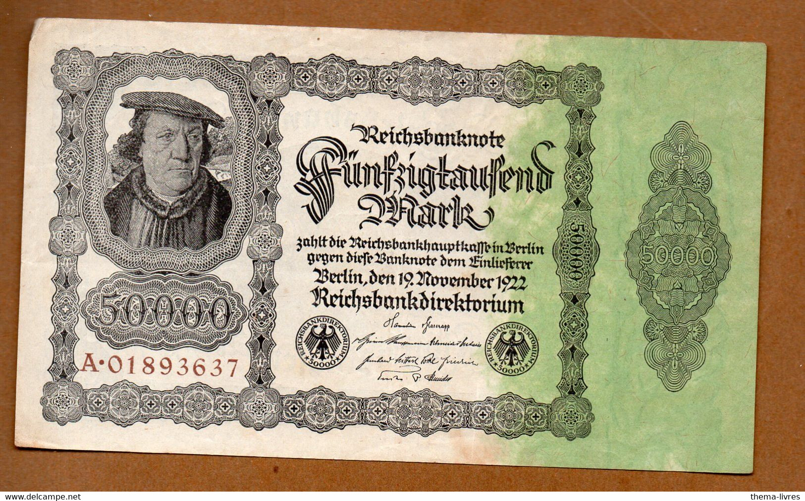 (Allemagne ) Billet De 50.000 Marks 1922  (M2888) - 50000 Mark