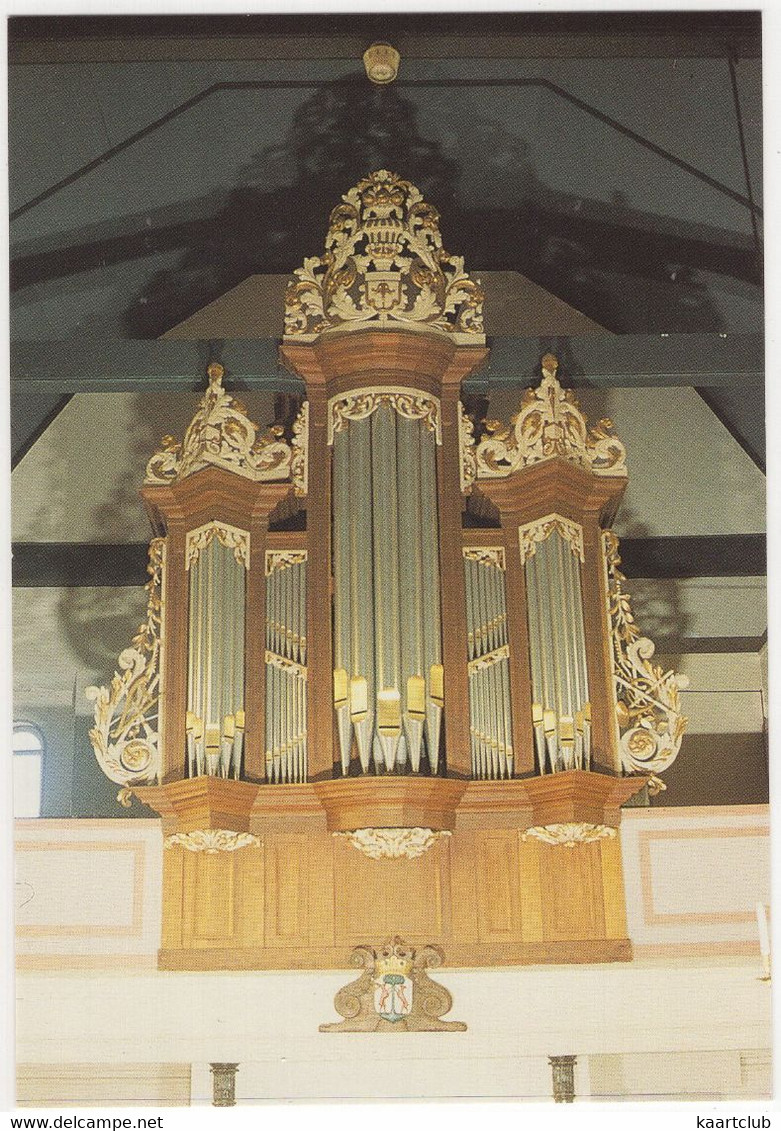 Hindeloopen - Grote Kerk: Van Dam Orgel - (1868 Firma Van Dam) - (Friesland, Nederland/Holland) - ORGUE / ORGAN - Hindeloopen