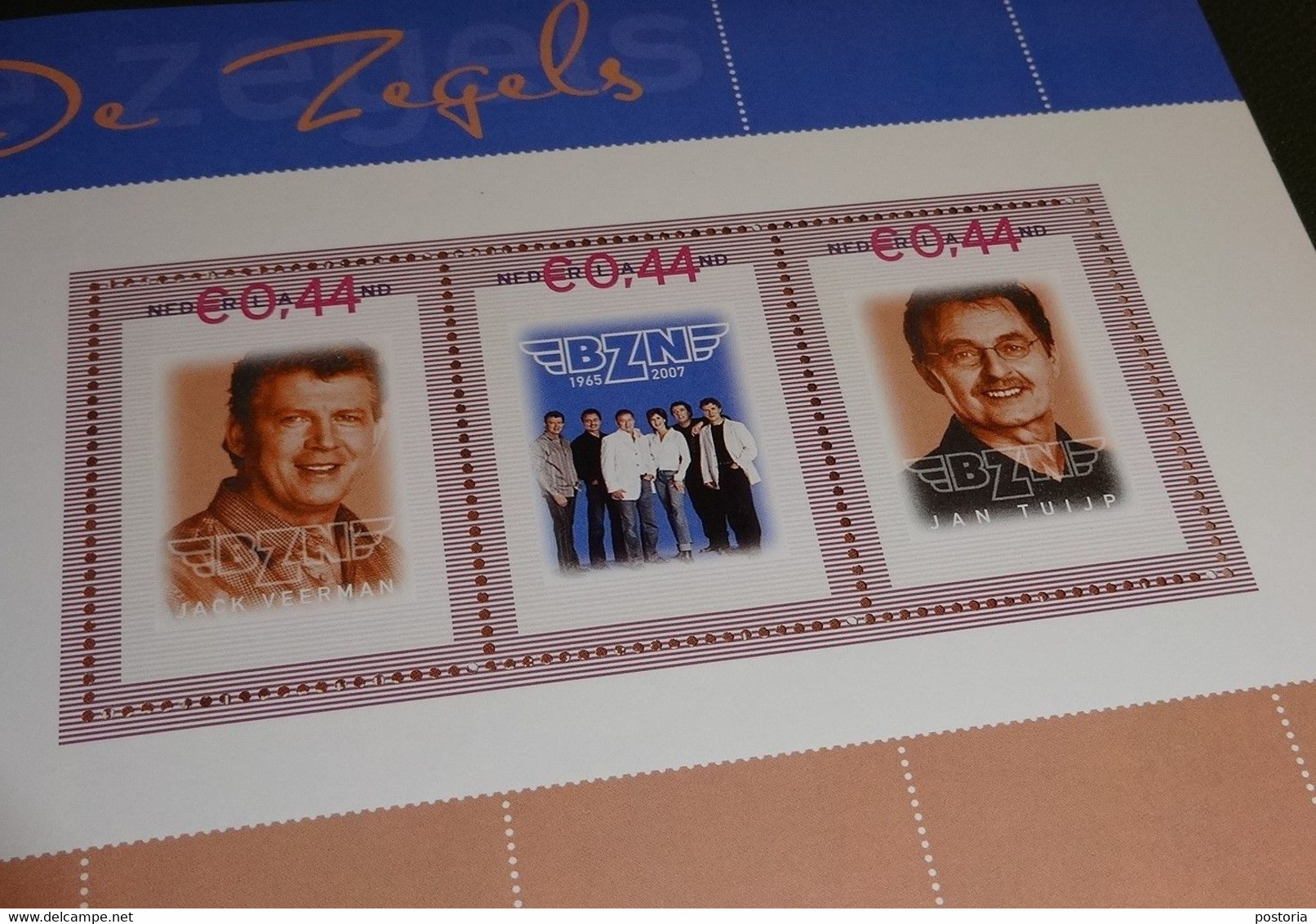 Nederland - PP4 - Persoonlijk Prestigeboekje - 2007 - BZN - Goodbye - Personnalized Stamps