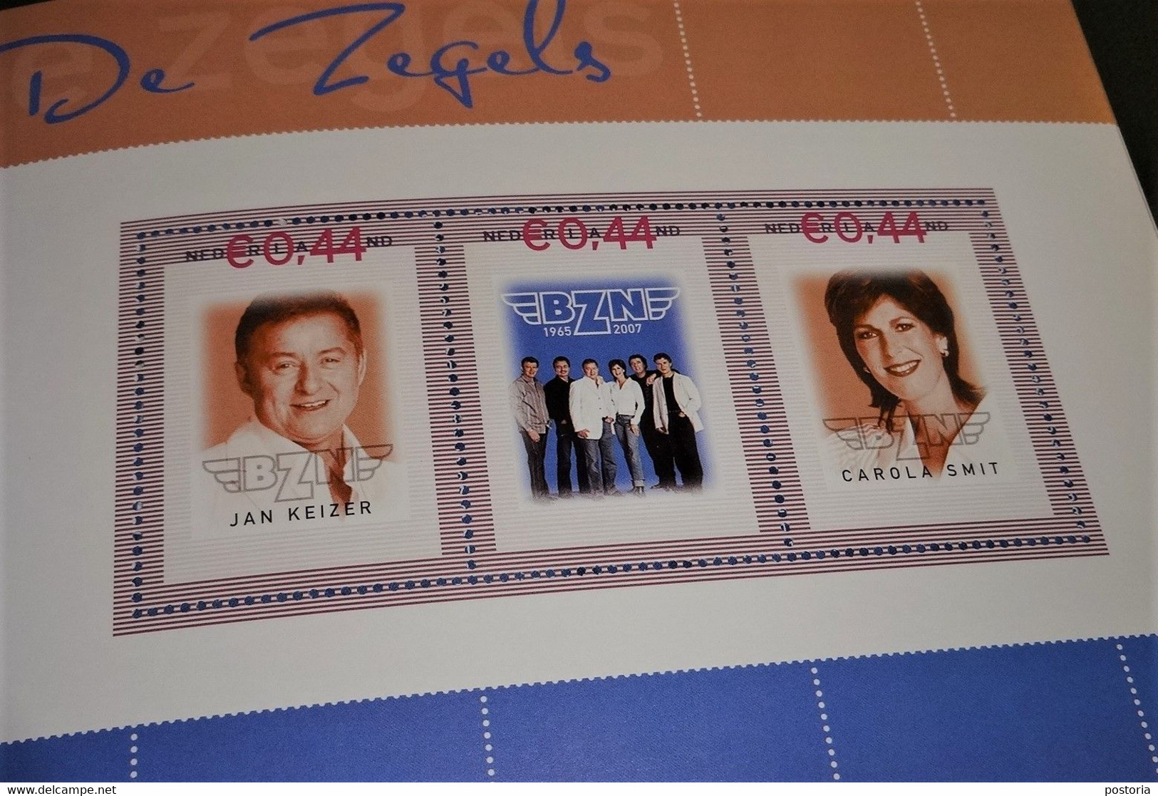 Nederland - PP4 - Persoonlijk Prestigeboekje - 2007 - BZN - Goodbye - Personalisierte Briefmarken