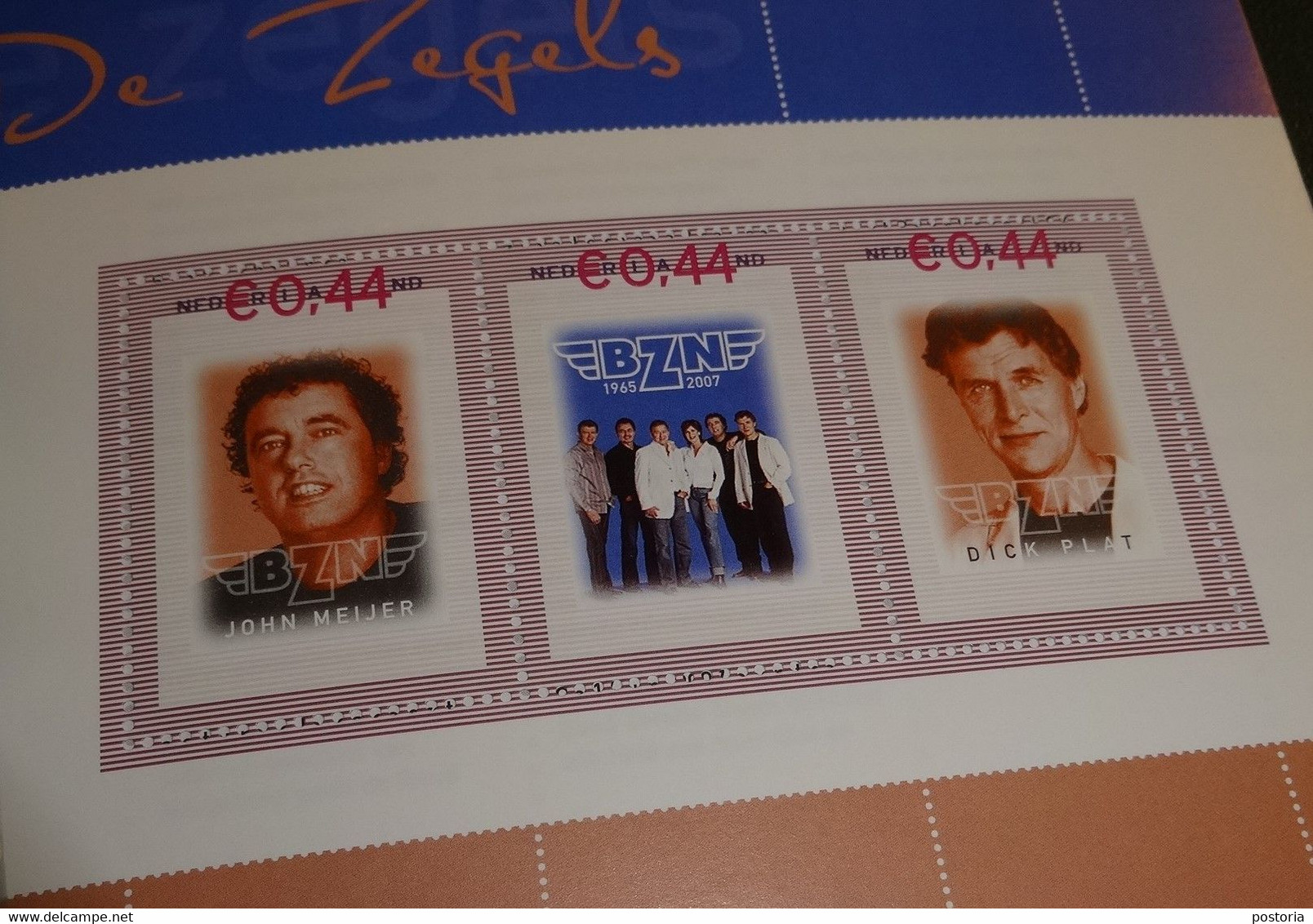 Nederland - PP4 - Persoonlijk Prestigeboekje - 2007 - BZN - Goodbye - Personnalized Stamps