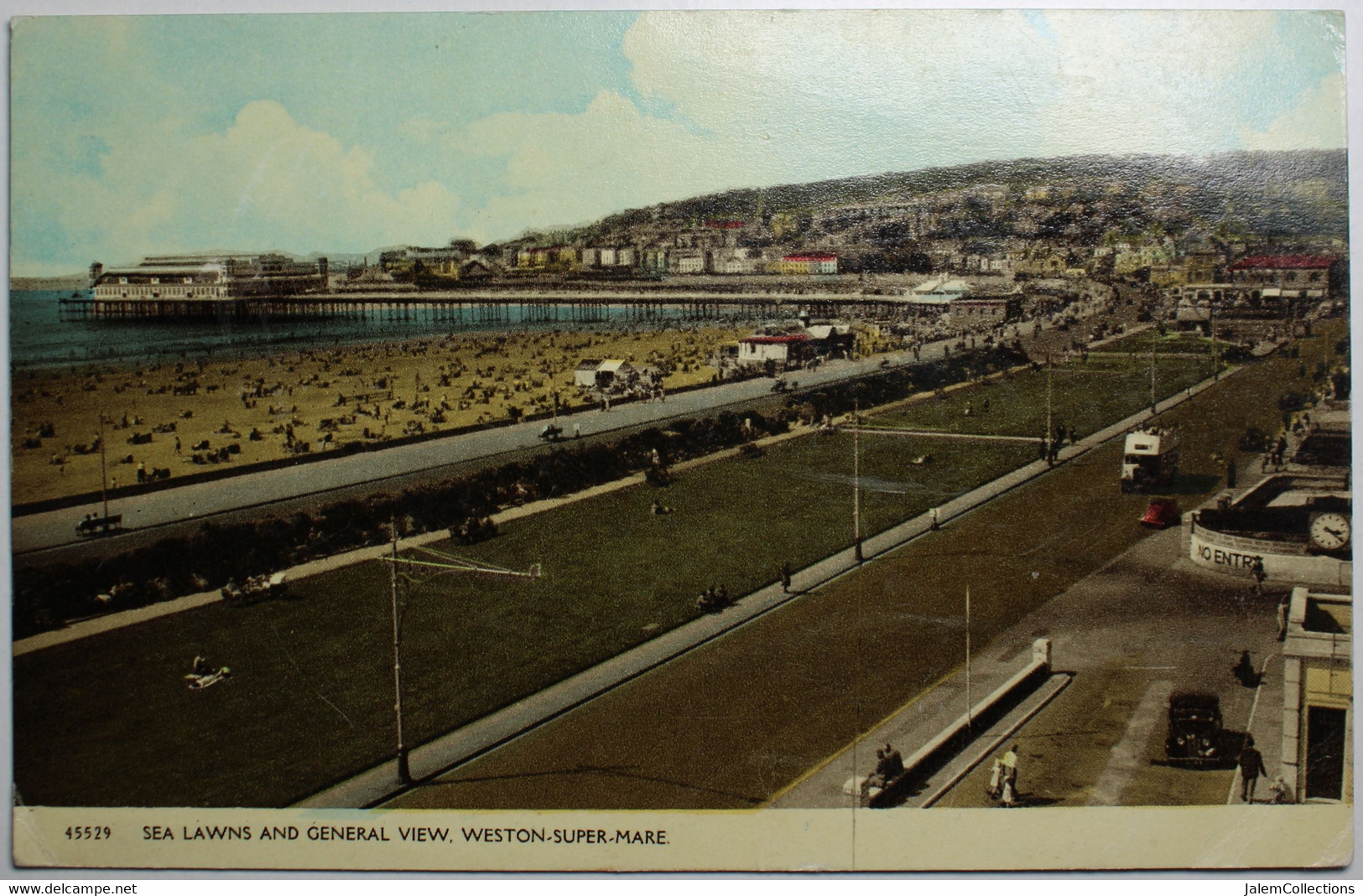 WESTON-SUPER-MARE SEA LAWNS And GENERAL VIEW - Weston-Super-Mare