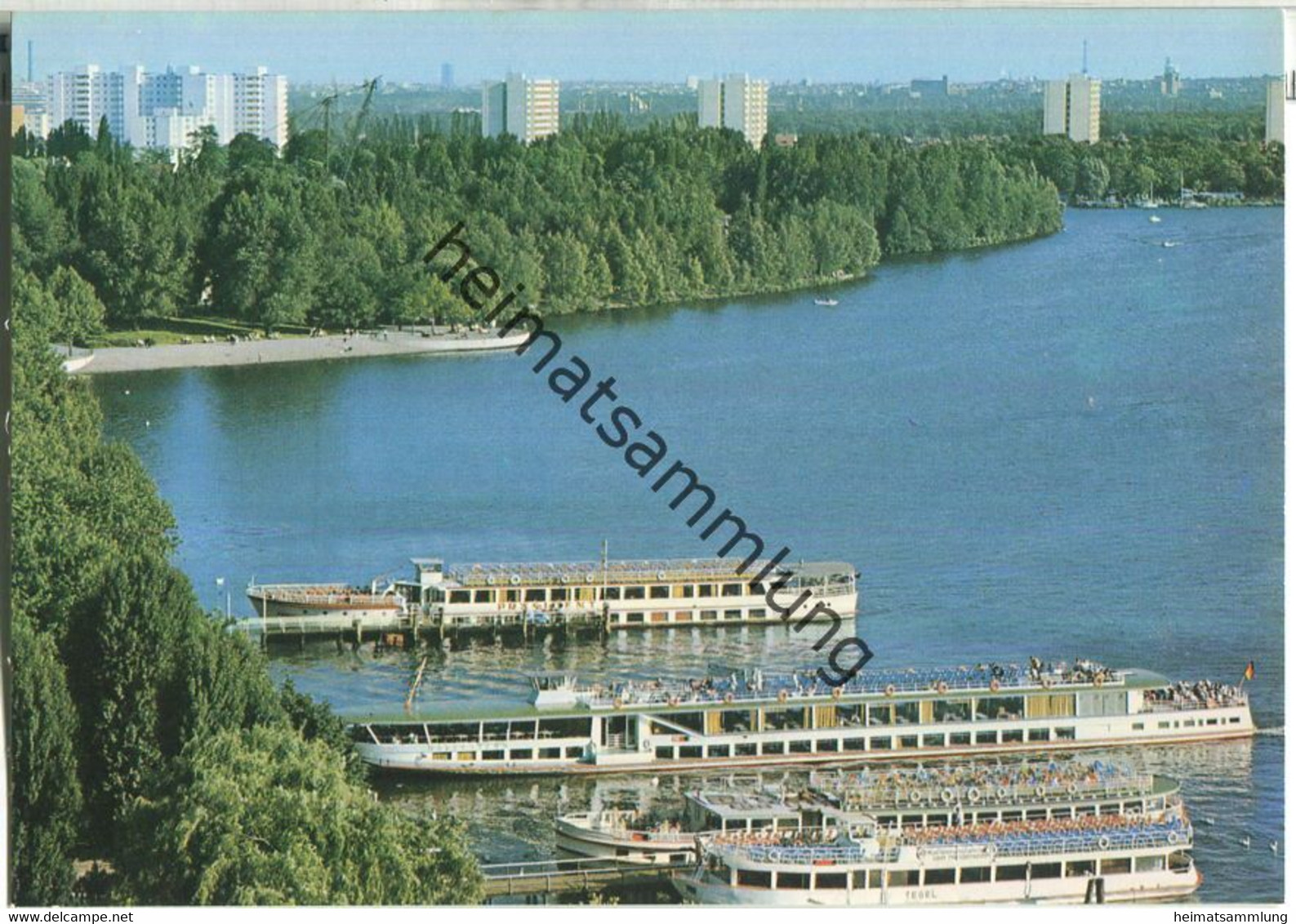 Berlin - Tegel-Süd Mit Landungsbrücken - MS Havelstern Tegel Und Präsident - Verlag Kunst Und Bild Berlin - Tegel