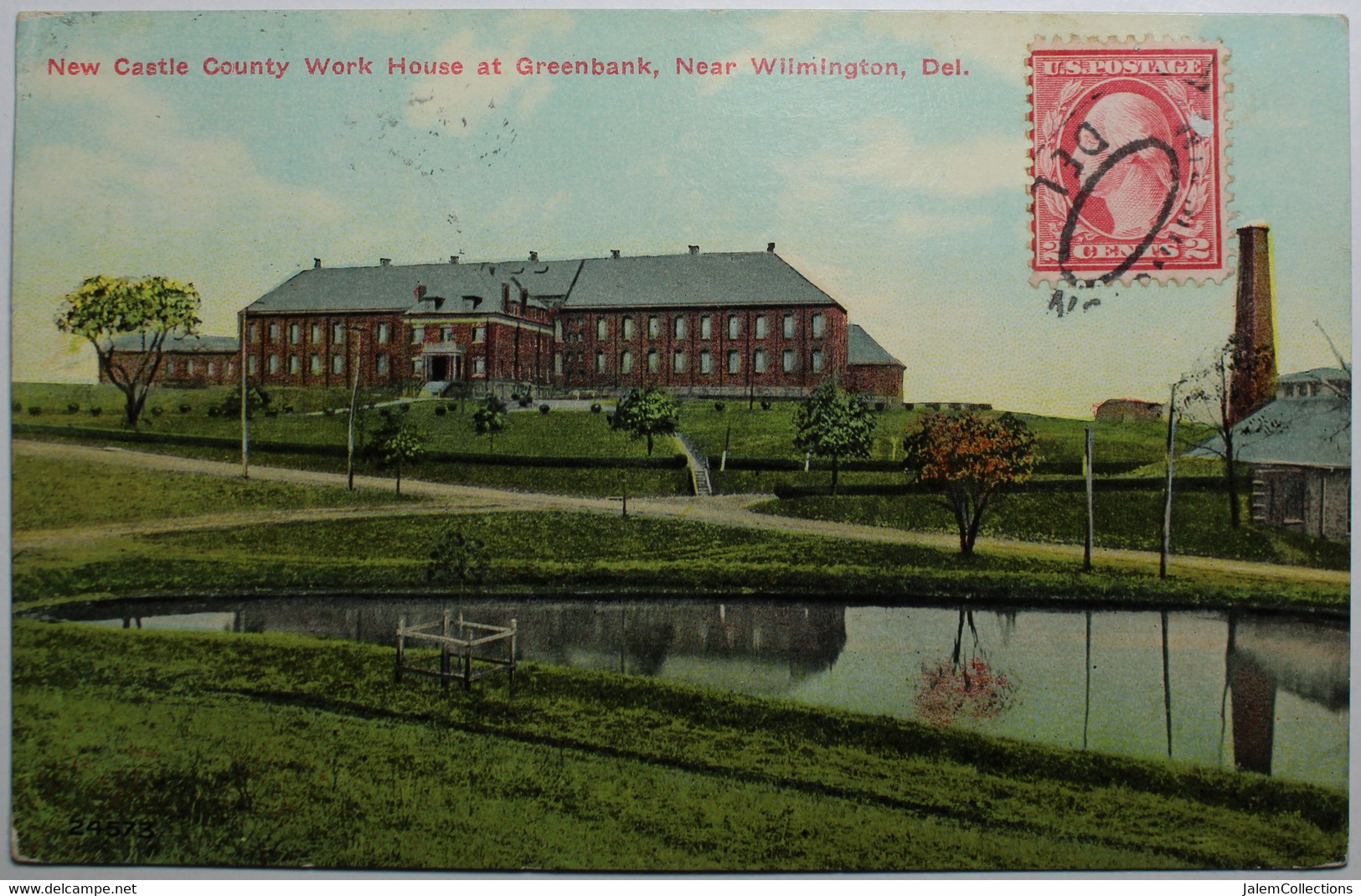 NEW CASTLE COUNTY WORK HOUSE AT GREENBANK, NEAR WILMINGTON - Wilmington