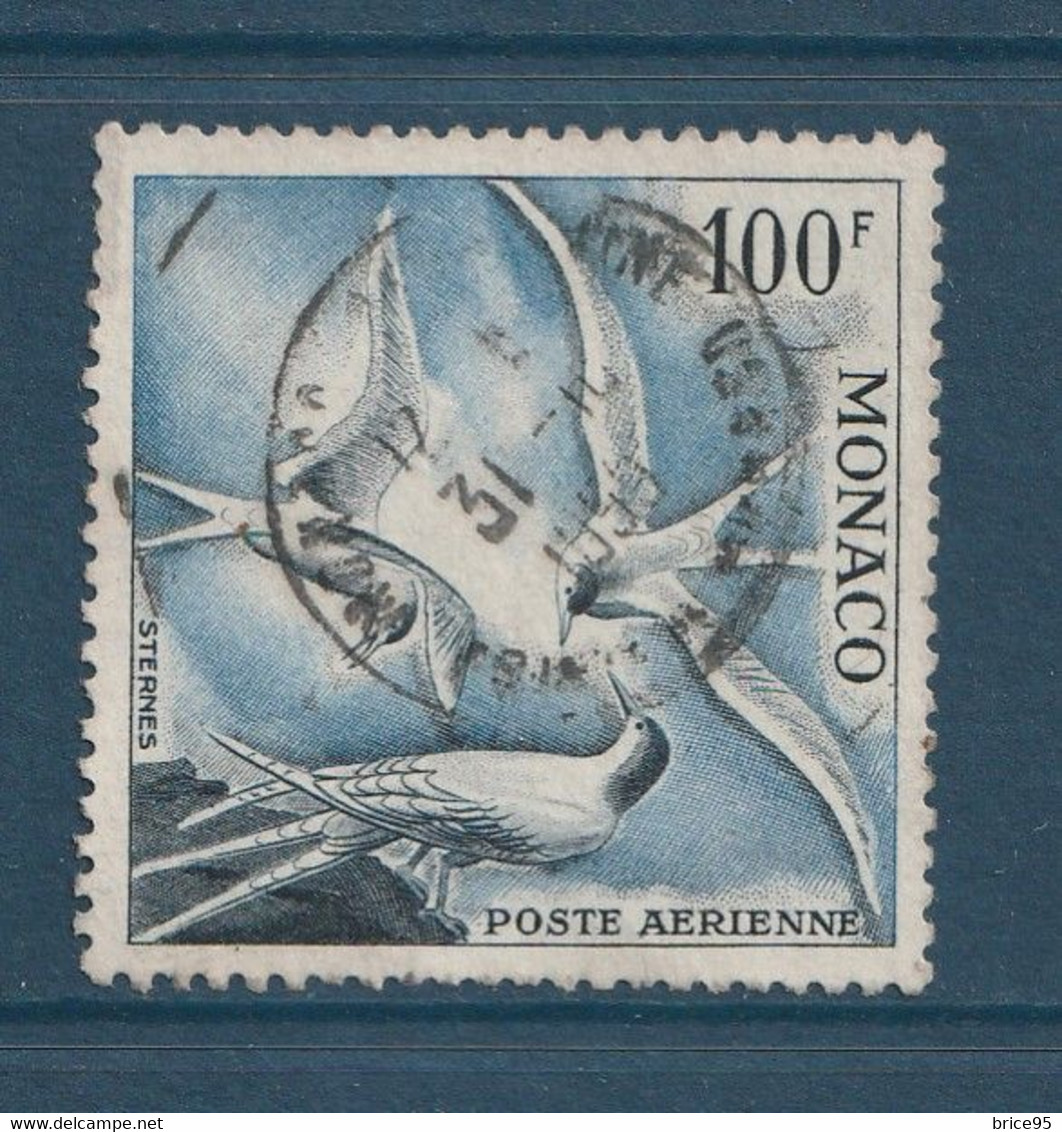 ⭐ Monaco - Poste Aérienne - PA YT N° 55 - Oblitéré - 1955 ⭐ - Airmail