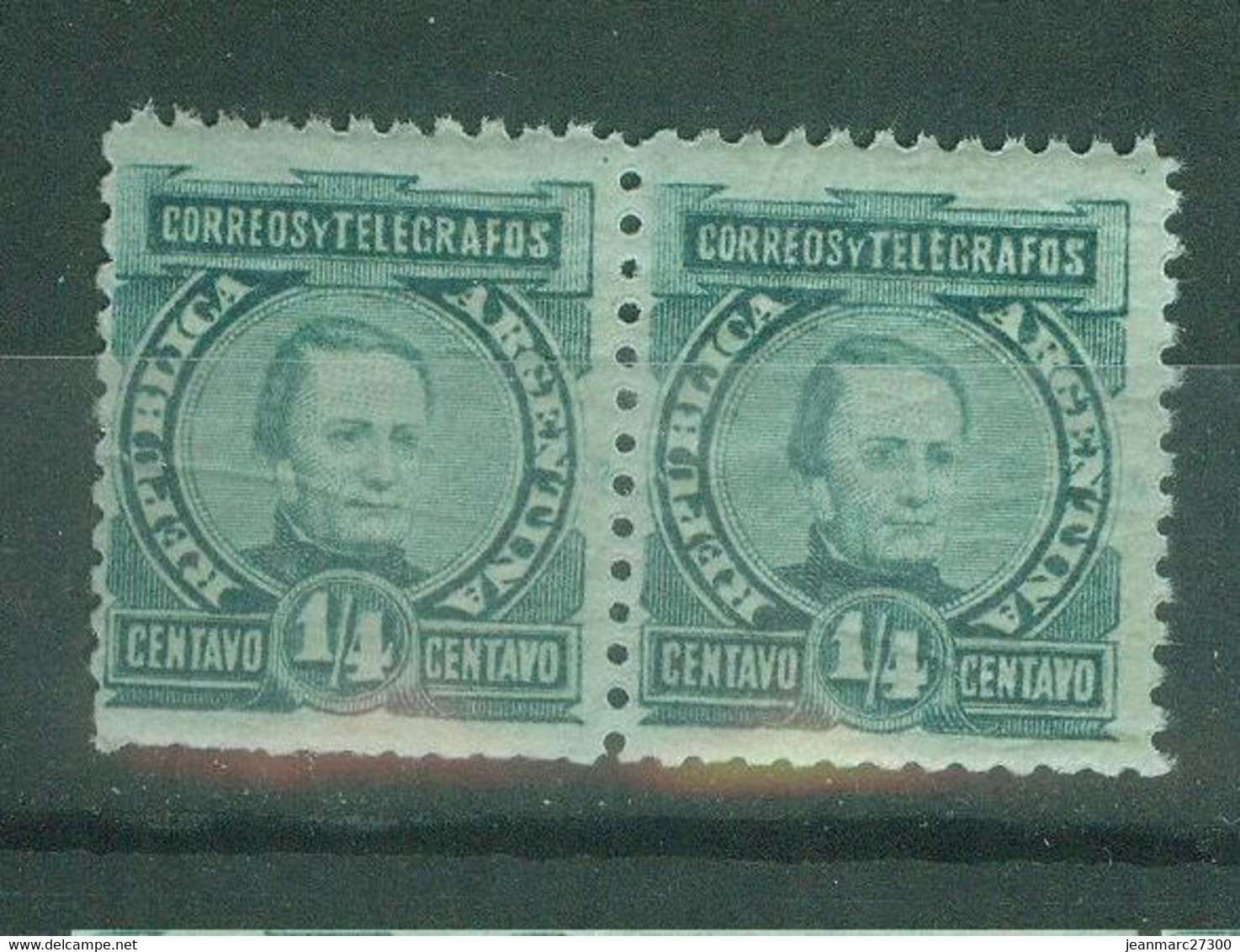 Amérique - Argentine YT N° 72 Paire - Unused Stamps