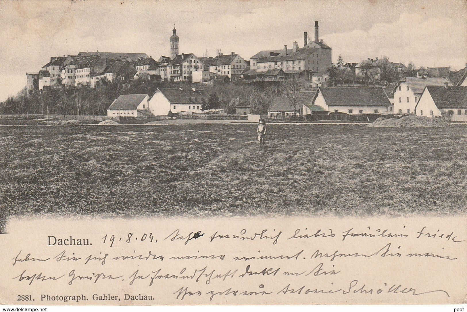 Dachau : Panorama 1904 - Dachau