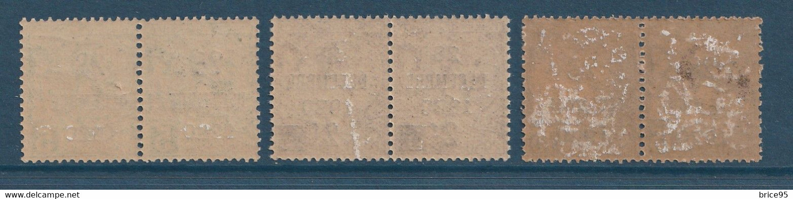 ⭐ Monaco - YT N° 48 à 50 - Neuf Avec Legère Adhérence - 1921 ⭐ - Unused Stamps