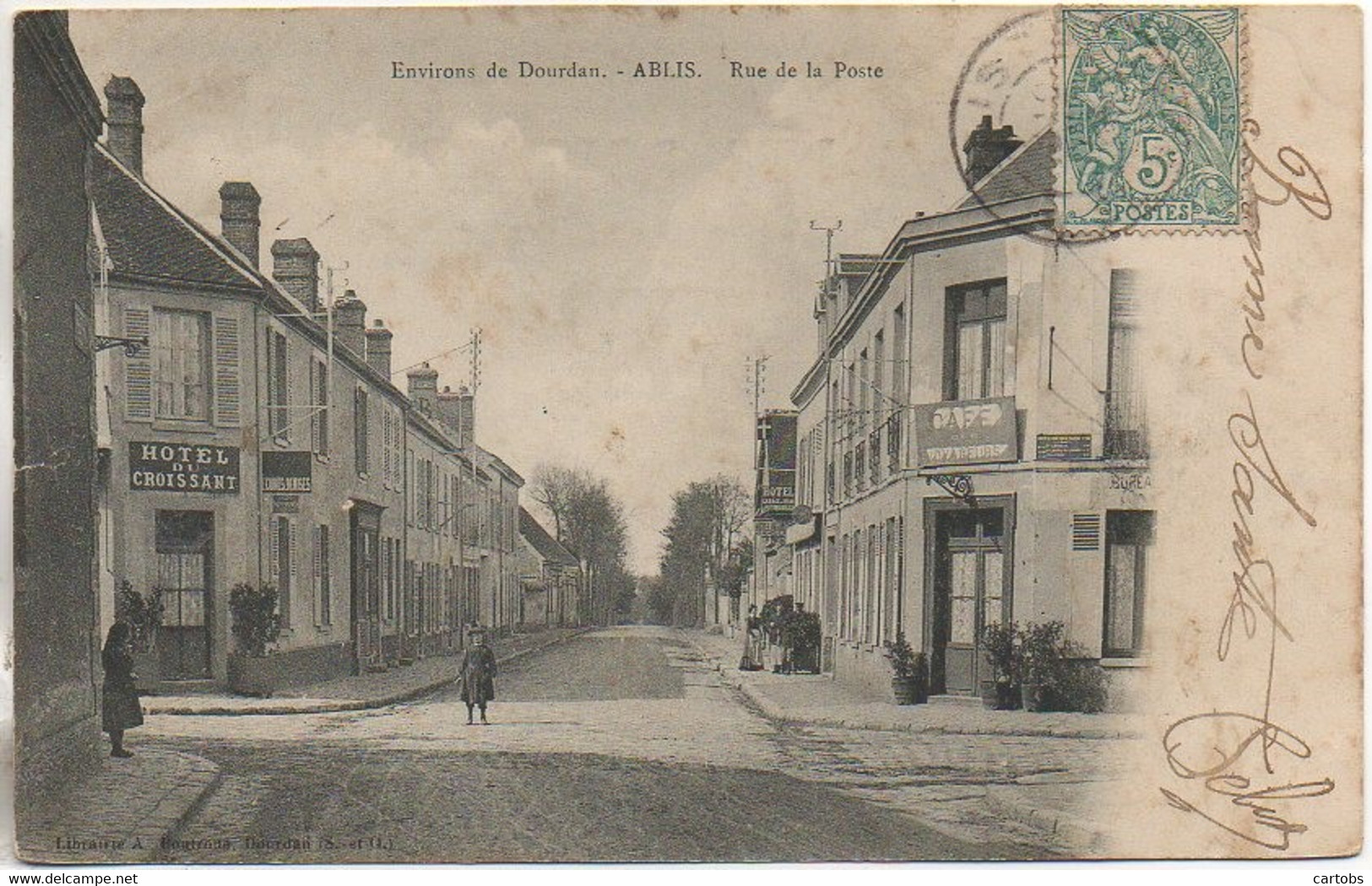 78 Environs De Dourdan  ABLIS  - Rue De La Poste - Ablis