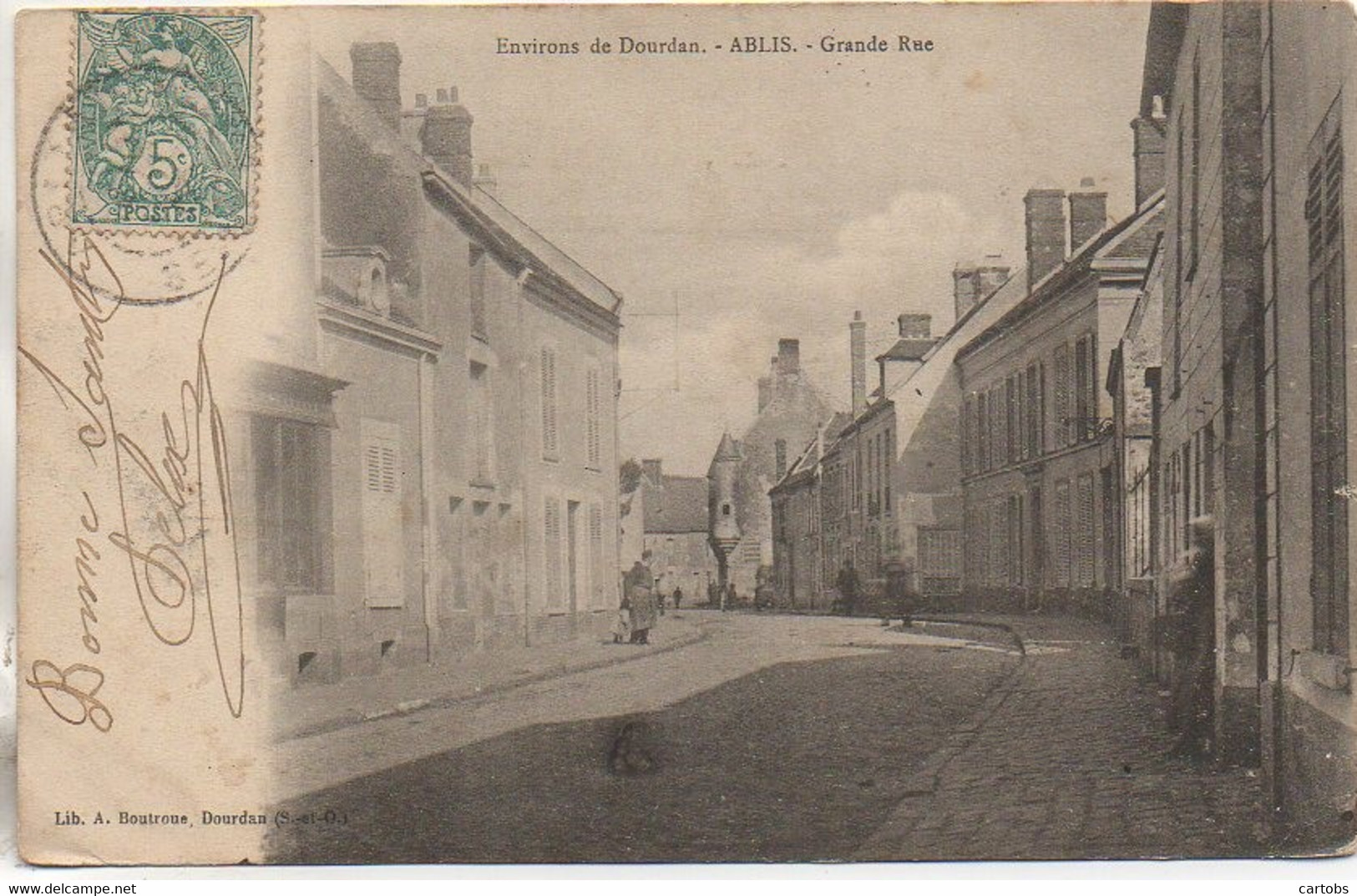 78 Environs De Dourdan  ABLIS  - Grande Rue - Ablis