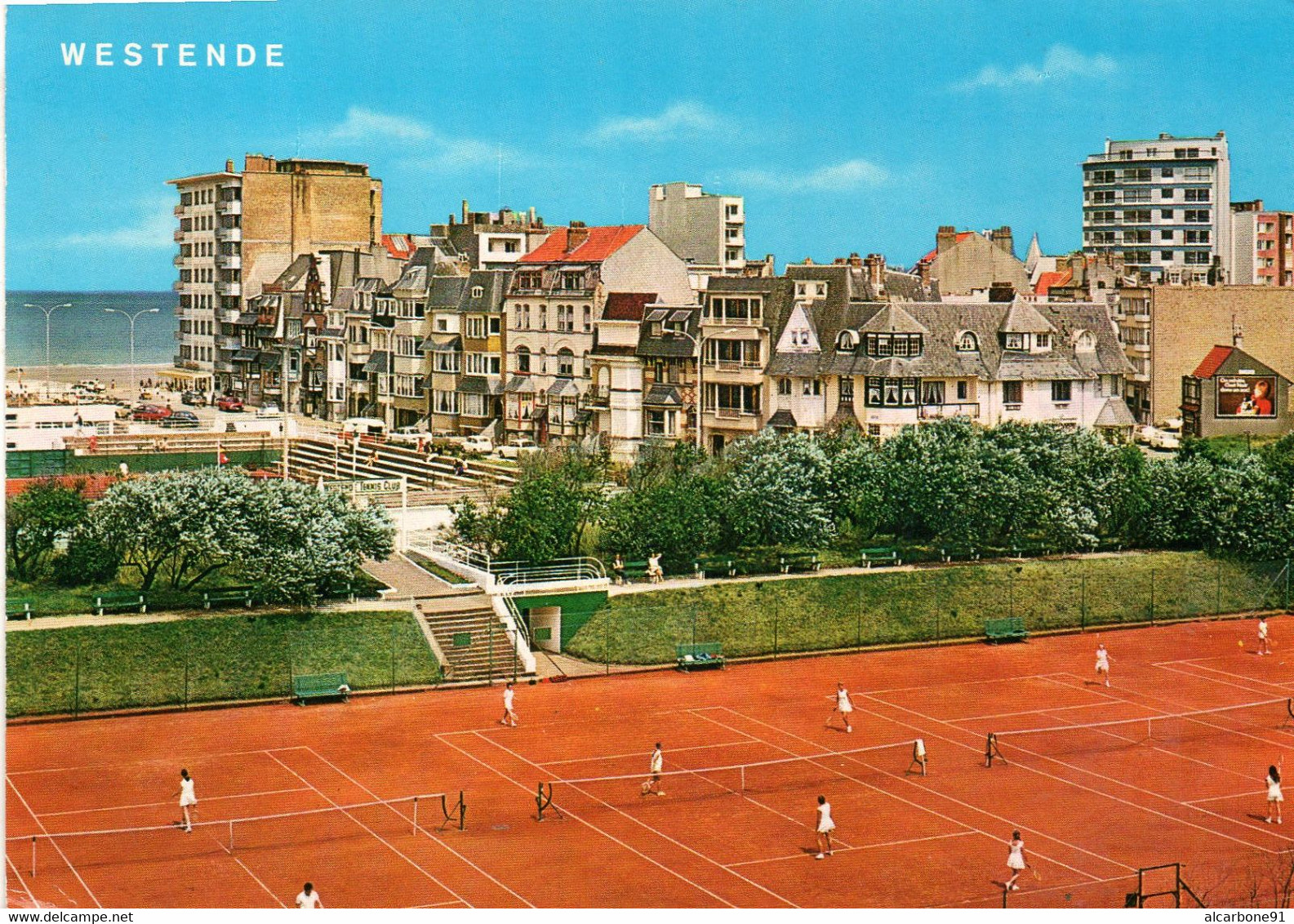 WESTENDE - Tennisbaan - Westende