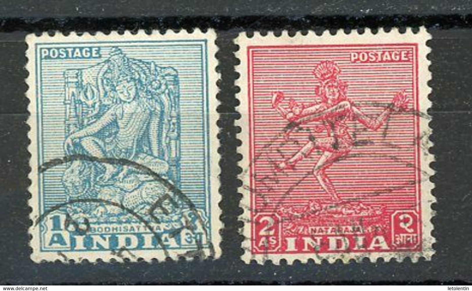 INDE - ANN. DE L'INDÉPENDANCE -   N° Yt 10+11  Obl. - Used Stamps