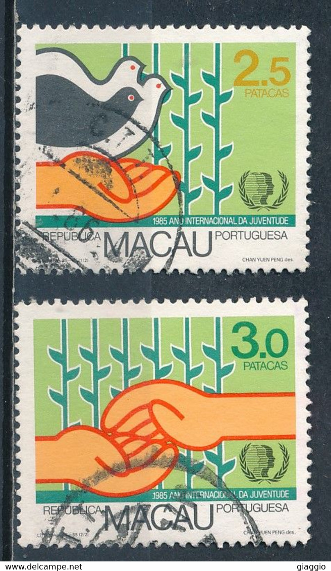 °°° MACAO MACAU - Y&T N°506/7 - 1985 °°° - Gebruikt
