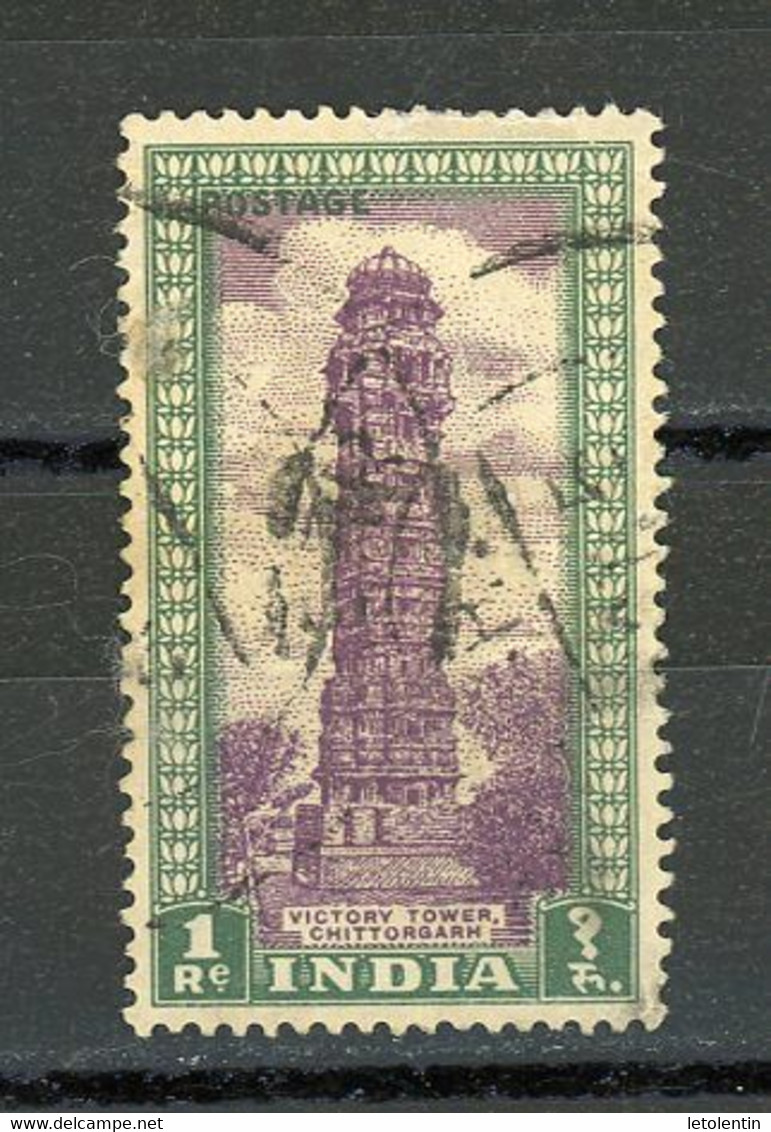 INDE - TOUR -   N° Yt 18 Obl. - Usados