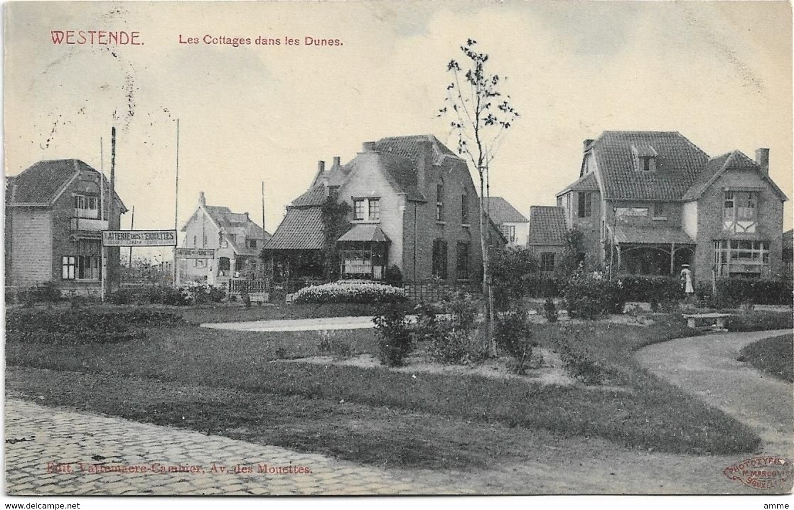 Westende  *  Les Cottages Dans Les Dunes - Westende