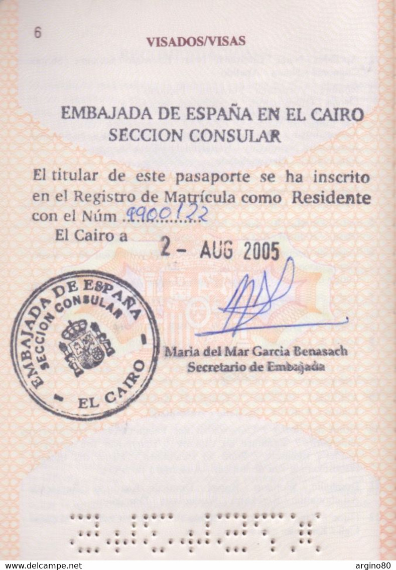 SPAIN ESPAGNE Collectible 2000 Passport Passeport Reisepass Pasaporte Passaporto GIRL - Documentos Históricos