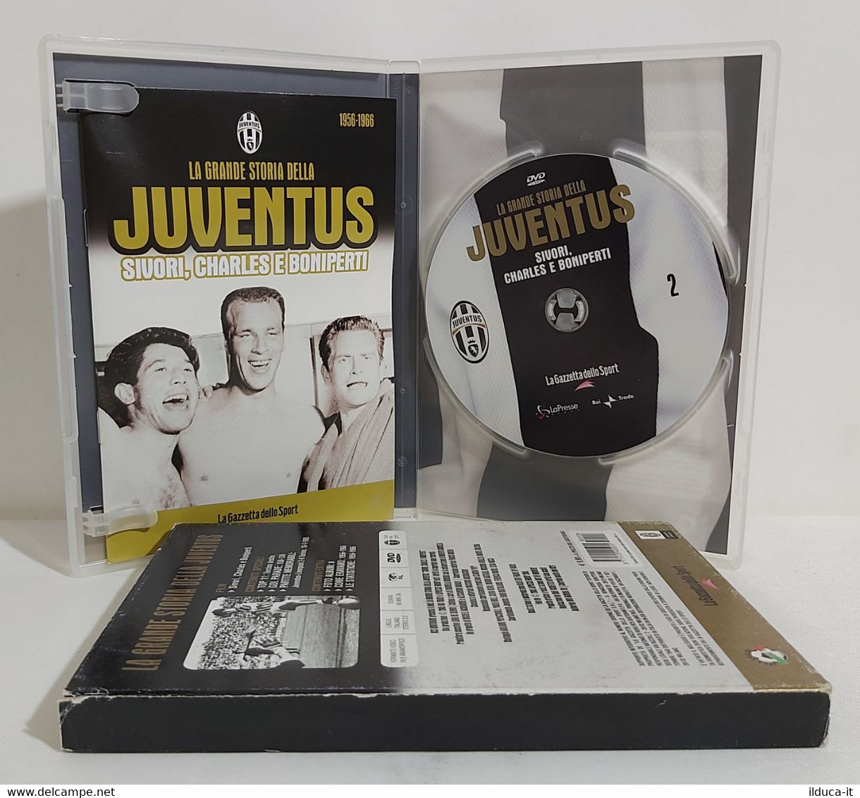 I101795 DVD - La Grande Storia Della Juventus N. 2 - 1956-1966 - Deporte