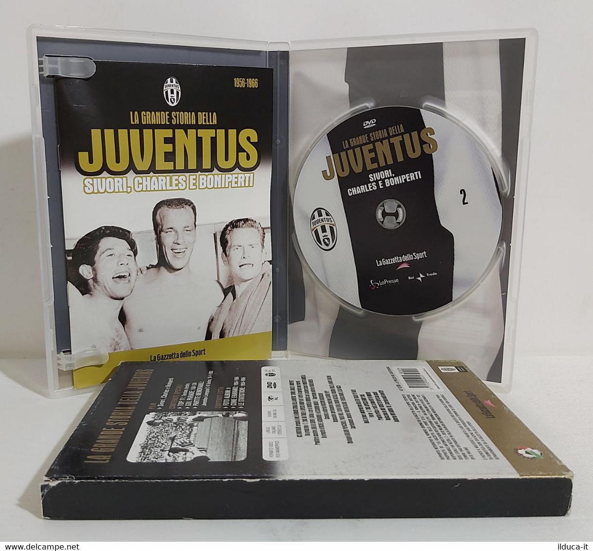 I101795 DVD - La Grande Storia Della Juventus N. 2 - 1956-1966 - Sports