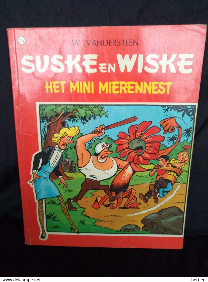 Suske En Wiske 75, Het Mini Mierennest, 1968, Herdruk - Suske & Wiske