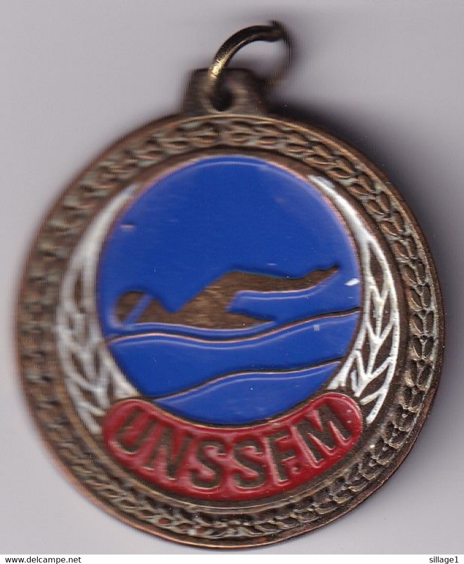 Médaille Natation UNSSFM Métal - Nuoto