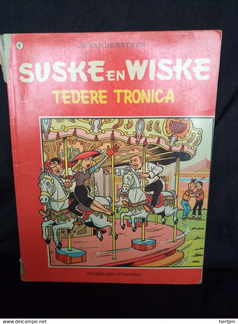 Suske En Wiske 86, Tedere Tronica,1975, Herdruk - Suske & Wiske