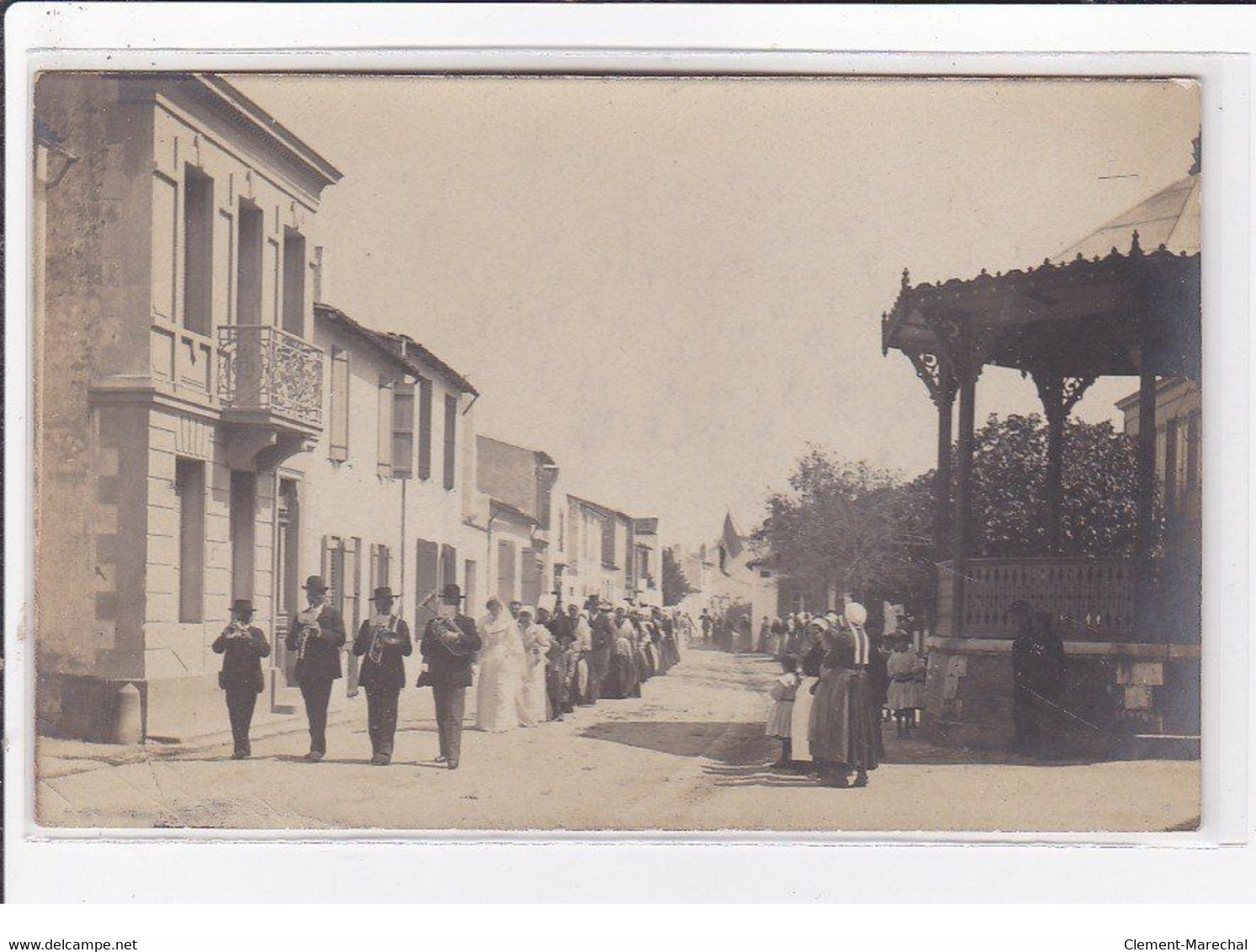 ILE DE RE : LA COUARDE : Carte Photo D'un Mariage En 1905 - Très Bon état - Ile De Ré