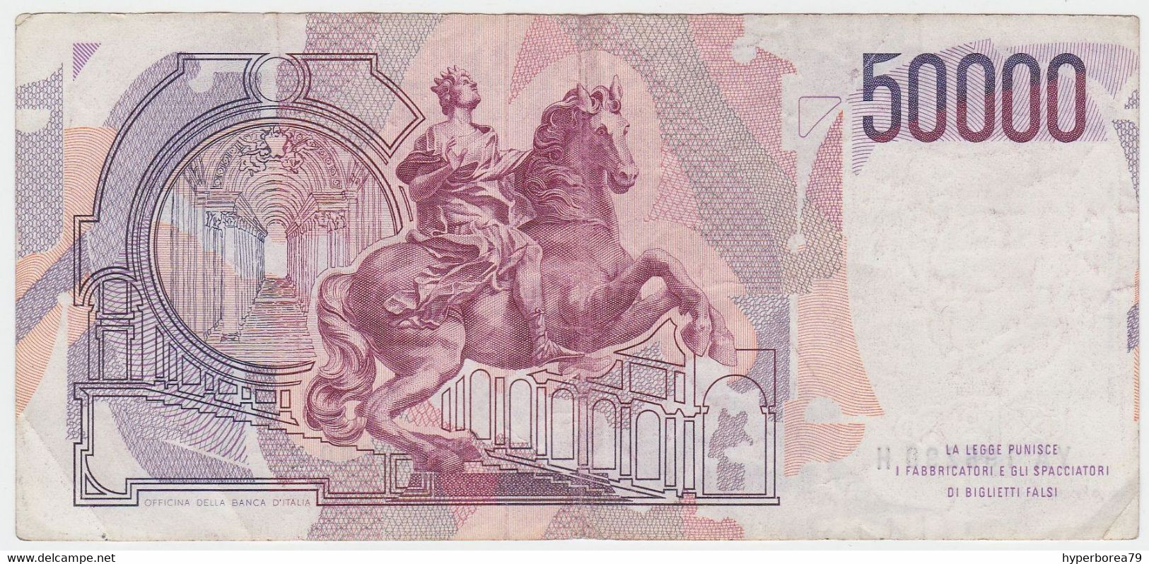 Italy P 113 A - 50.000 Lire 6.2.1984 - VF - 50000 Liras