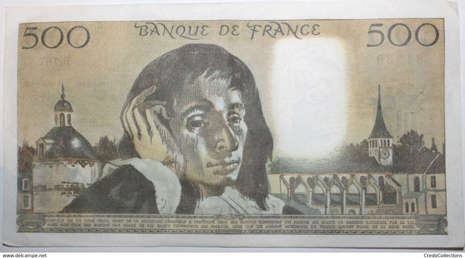 France - 500 Francs - 2-6-1983 - PICK 156e.10 / F71.29 - TTB+ - 500 F 1968-1993 ''Pascal''