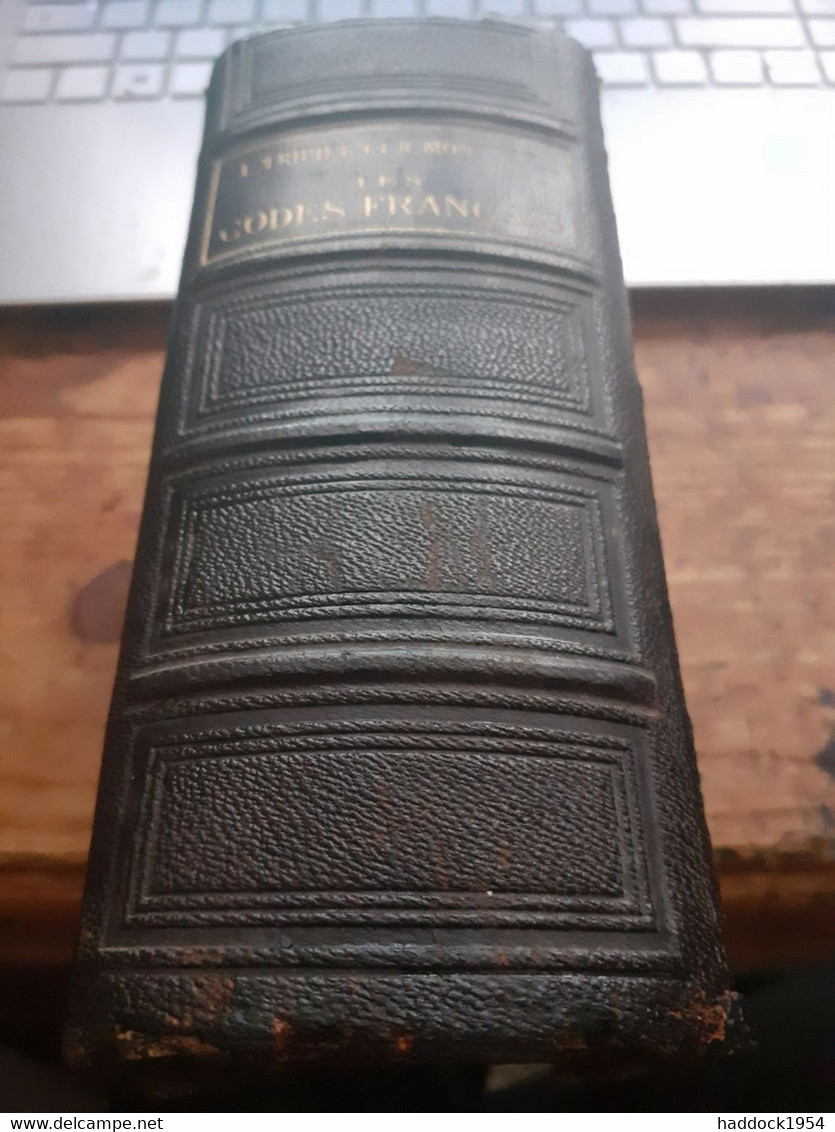 Les Codes Français LOUIS TRIPIER HENRY MONNIER Pichon 1902 - Derecho