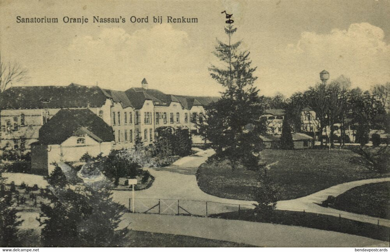 Nederland, RENKUM, Sanatorium Oranje Nassau's Oord (1927) Ansichtkaart - Renkum