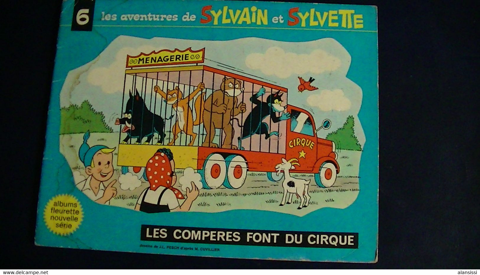 SYLVAIN ET SYLVETTE N° 6 Les Compères Font Du Cirque  1967   24 Pages - Colecciones Completas