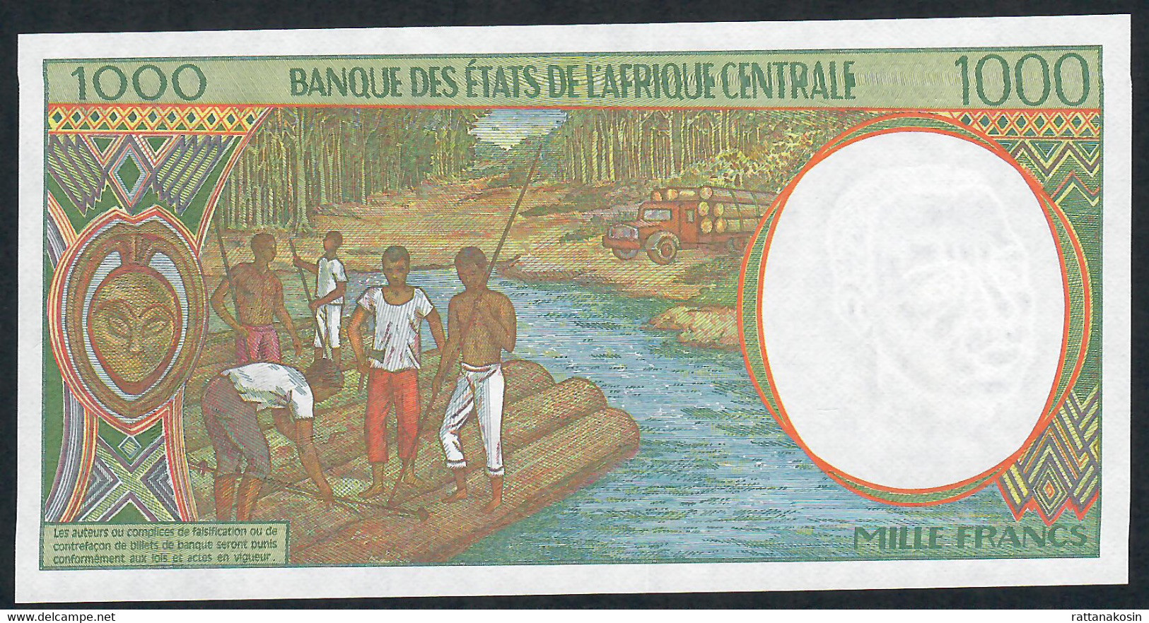 WAS GUINEE EQUATORIALE  P502Ng   1000  FRANCS   2000    UNC.. - Equatoriaal-Guinea