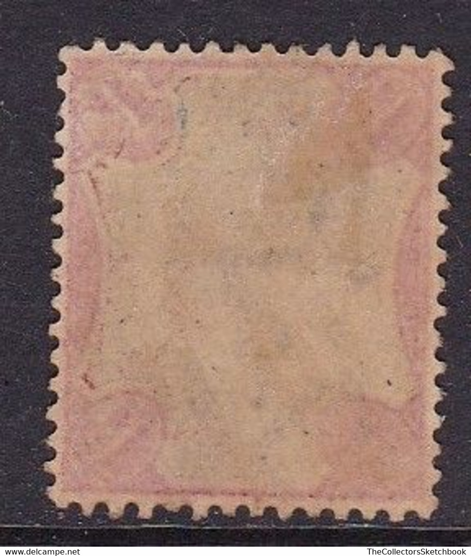 India Edward V11 1R Green And Red Good Used - Altri & Non Classificati