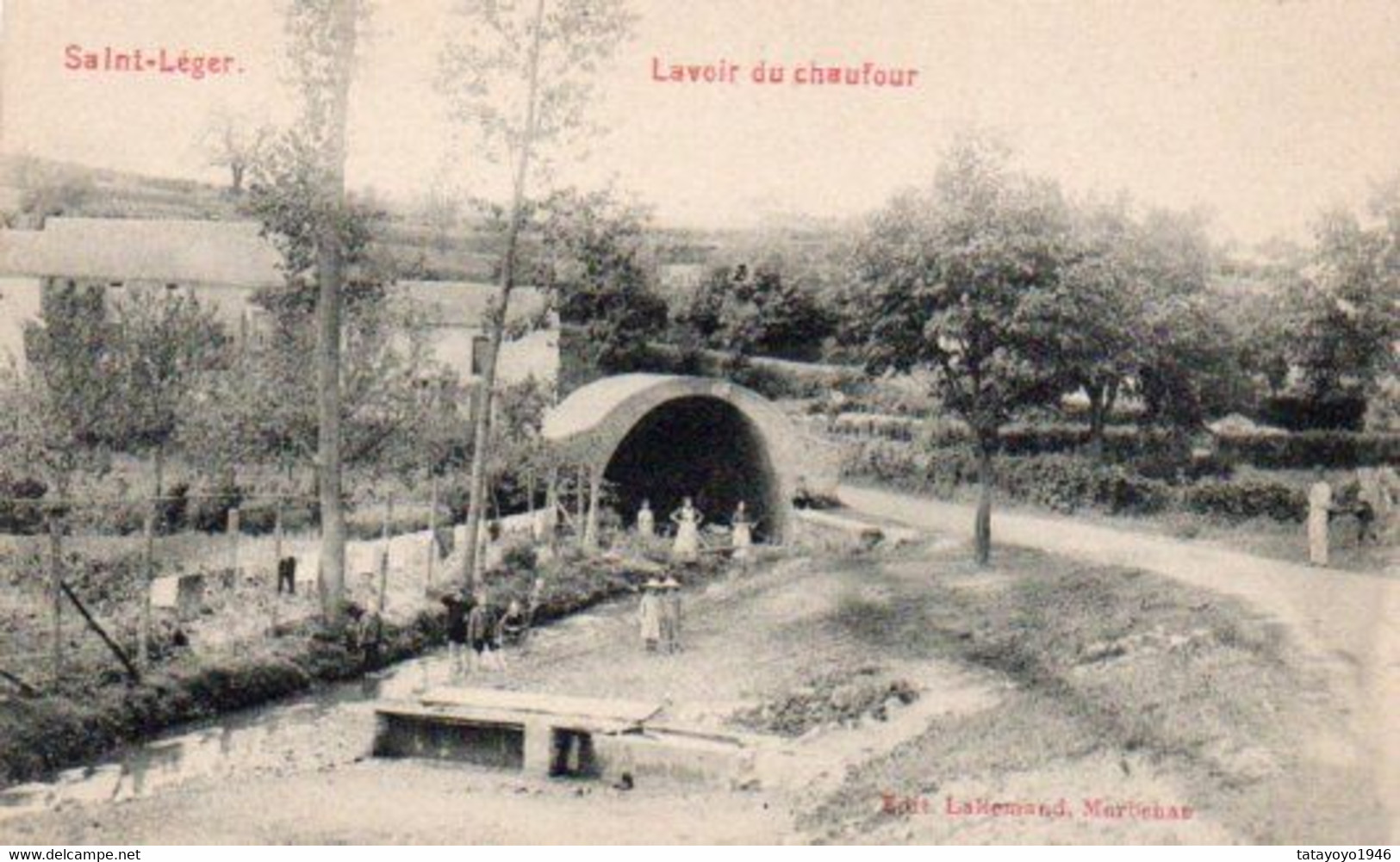 Saint-Léger  Lavoir Du Chaufour Animée N'a Pas Circulé - Saint-Léger