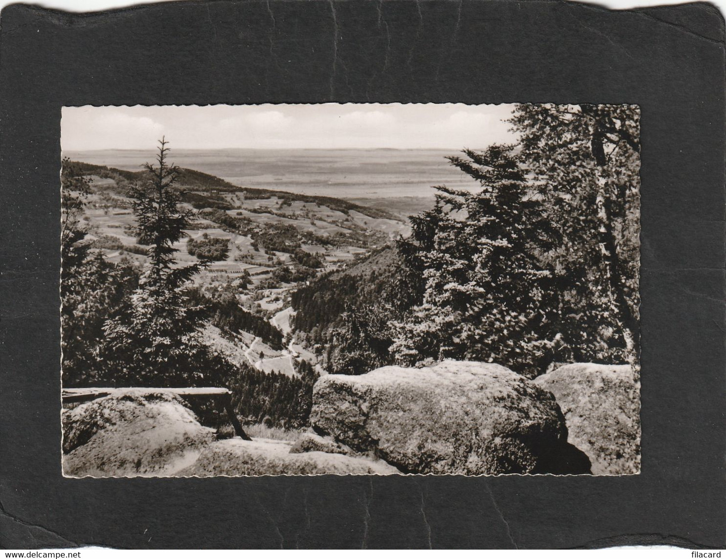 106191         Germania,  Blick  Von  Der  Schwarzwaldhochstrasse  Ins  Buhlertal  Und   Rheinebene,  NV - Buehlertal