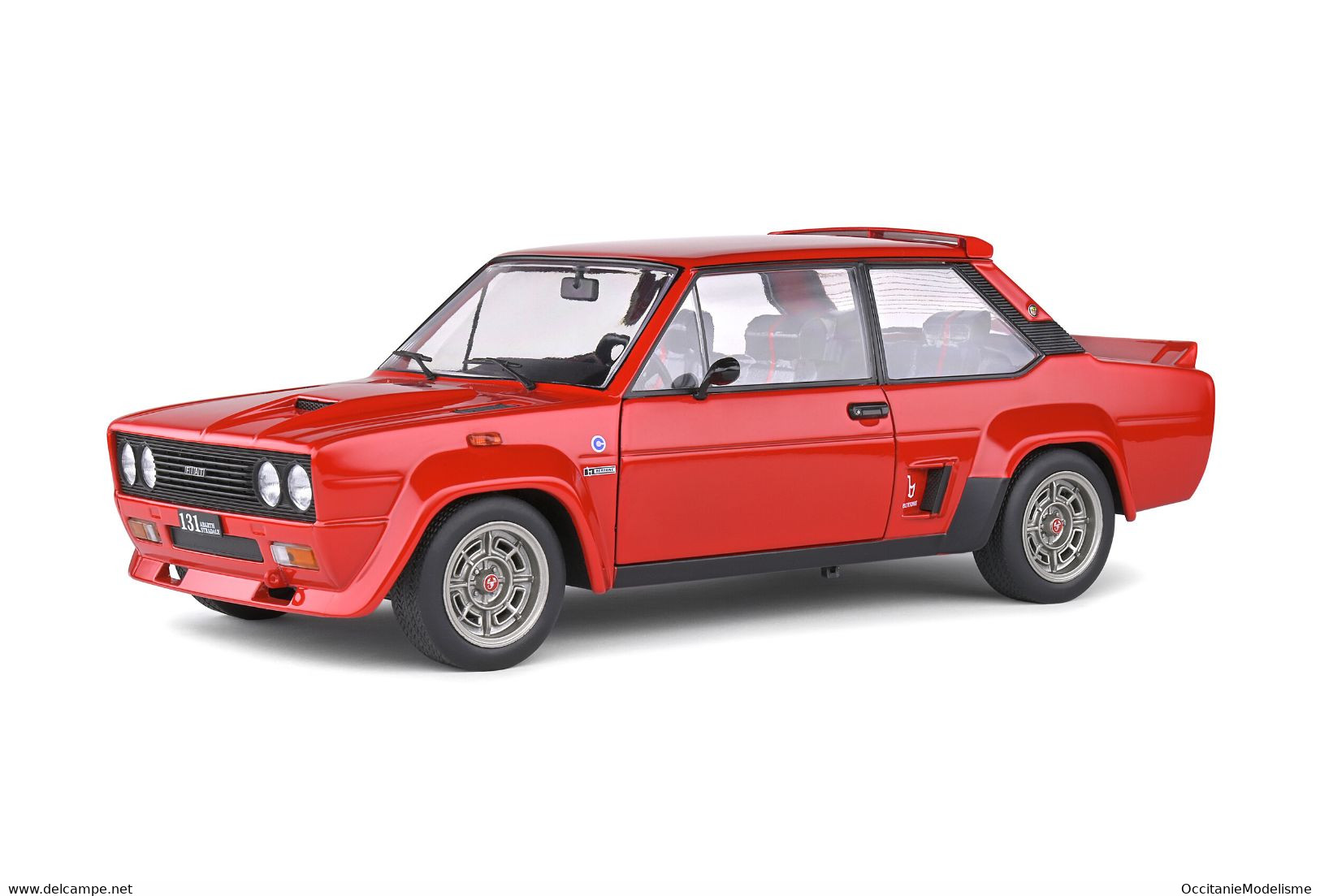 Solido - FIAT 131 ABARTH 1980 Rouge Réf. S1806002 Neuf NBO 1/18 - Solido