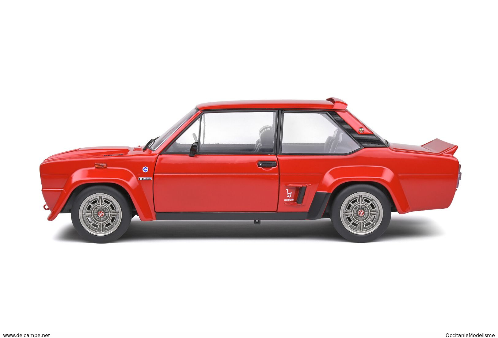 Solido - FIAT 131 ABARTH 1980 Rouge Réf. S1806002 Neuf NBO 1/18 - Solido