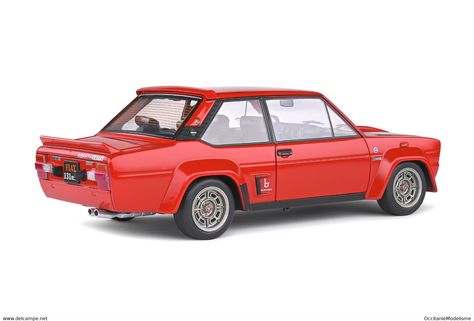 Solido - FIAT 131 ABARTH 1980 Rouge Réf. S1806002 Neuf NBO 1/18 - Solido