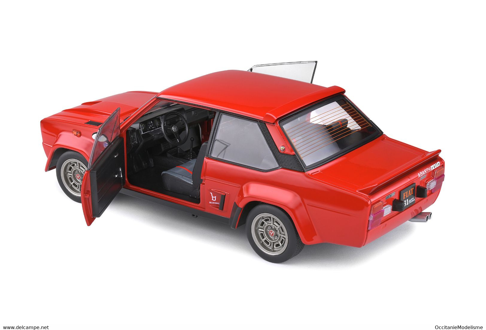 Solido - FIAT 131 ABARTH 1980 rouge réf. S1806002 Neuf NBO 1/18