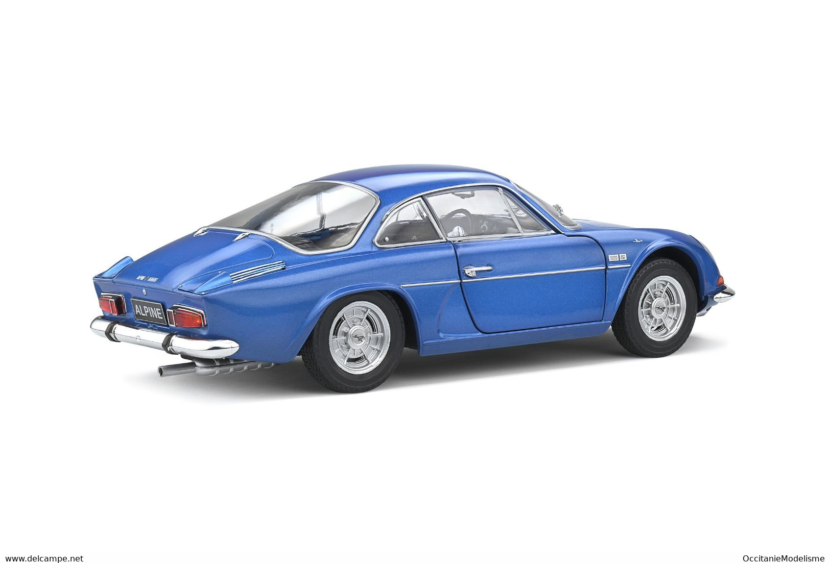 Solido - RENAULT ALPINE A110 1600S 1969 Bleu Berlinette Réf. S1804201 Neuf NBO 1/18 - Solido