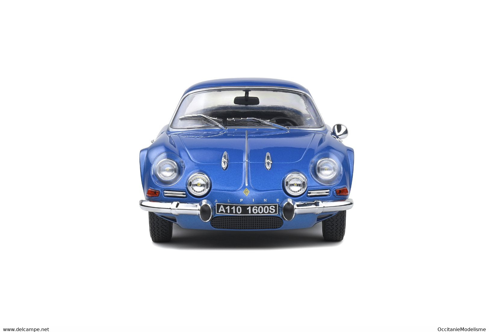 Solido - RENAULT ALPINE A110 1600S 1969 bleu Berlinette réf. S1804201 Neuf NBO 1/18