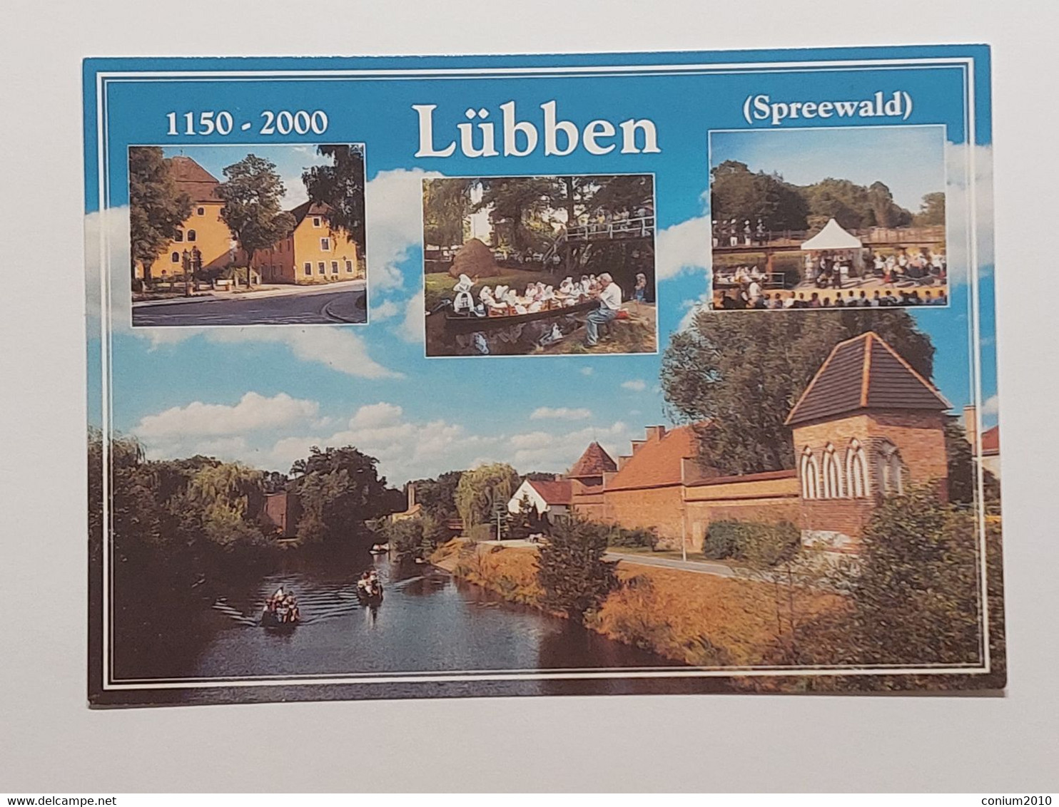 Lübben 850 Jahre (nicht Gelaufen, 2000); #H62 - Luebben (Spreewald)