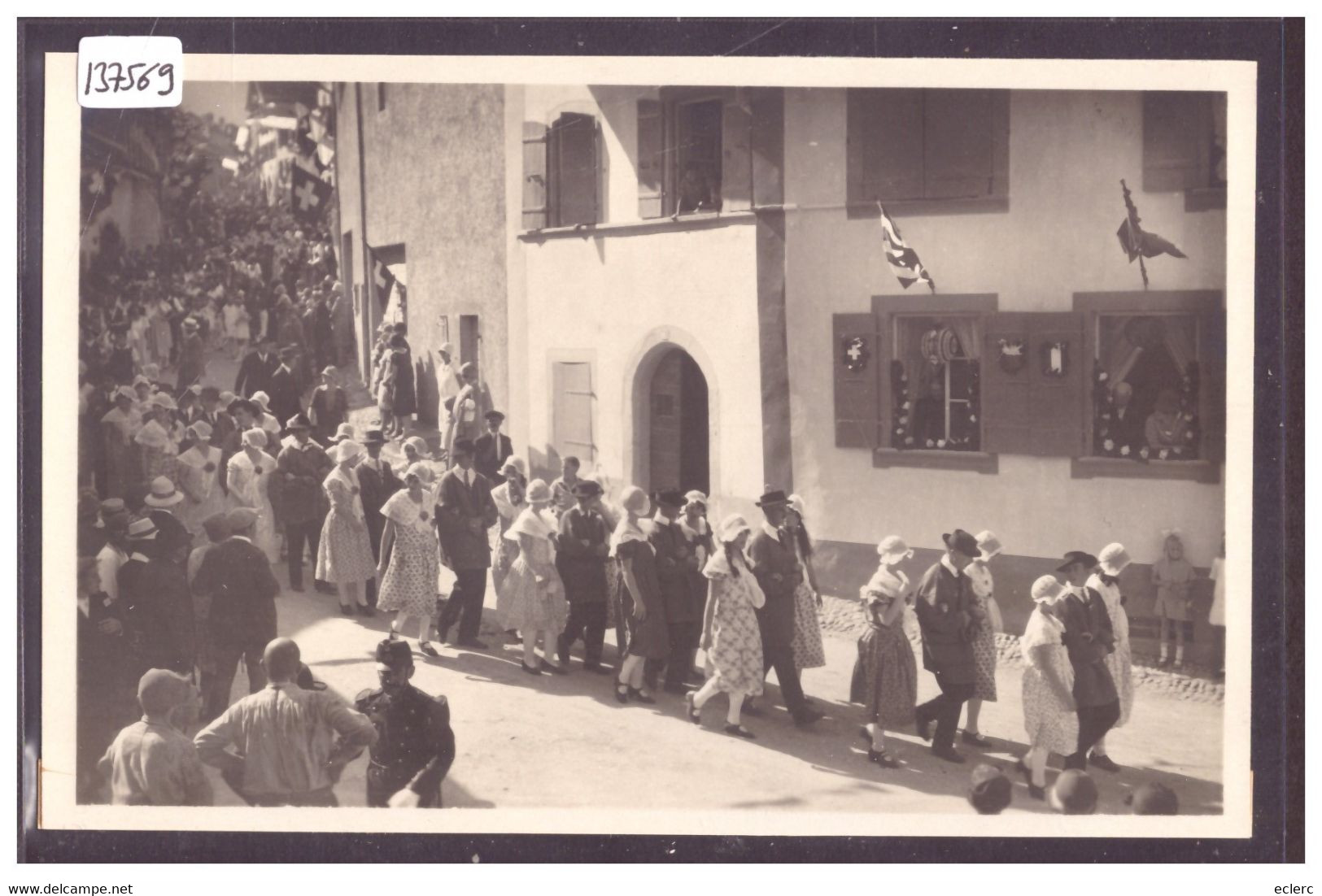 BOUDRY - EXPOSITION D'AGRICULTURE 1927 - CORTEGE OFFICIEL - TB - Boudry