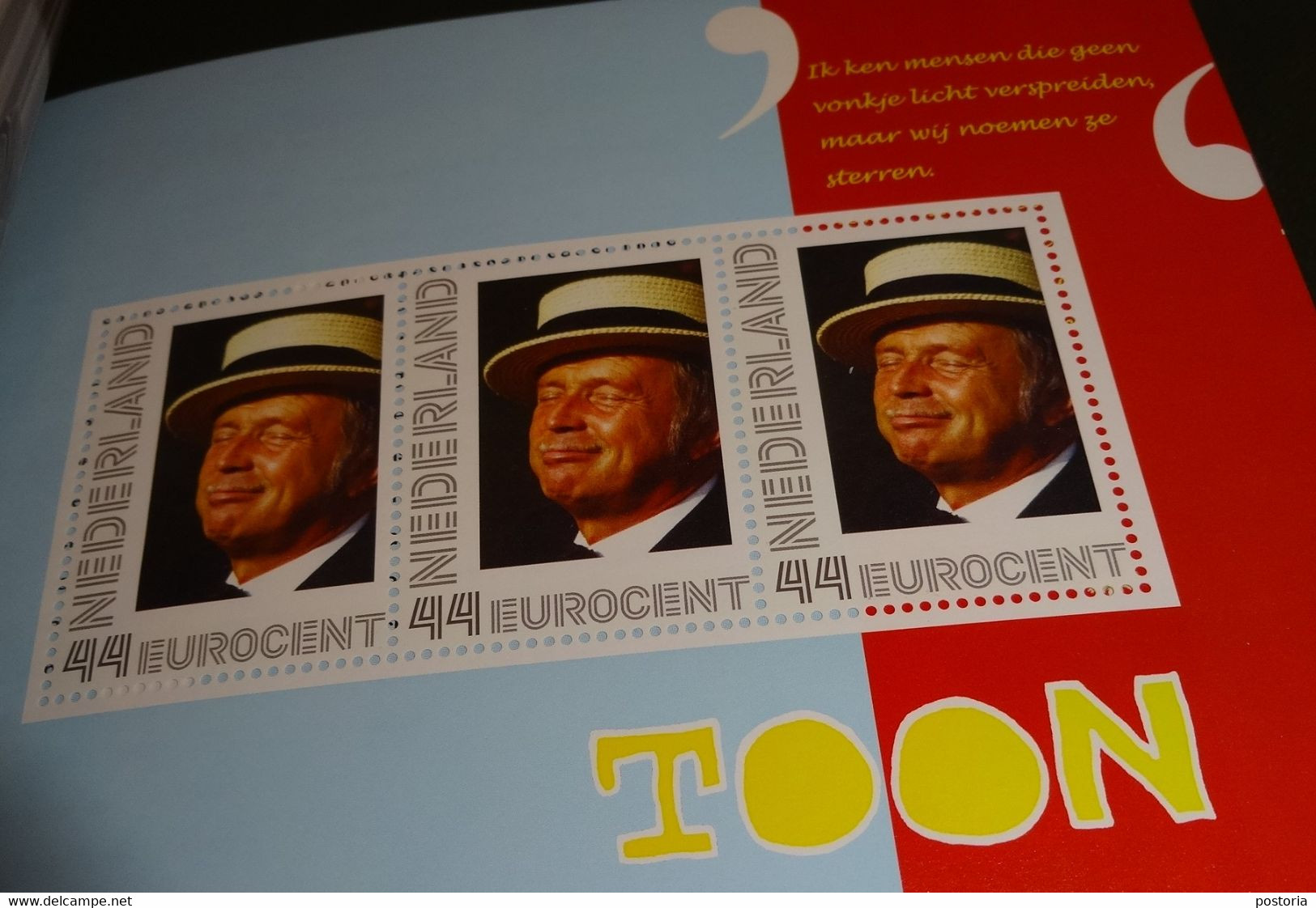 Nederland - PP23 - Persoonlijk Prestigeboekje - 2010 - Toon - Hermans - Personnalized Stamps